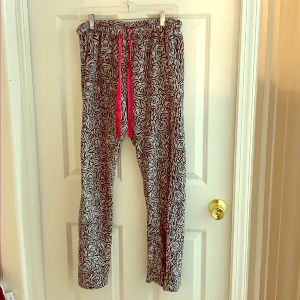 Mix & Co.- Zebra Print Rose Pajamas